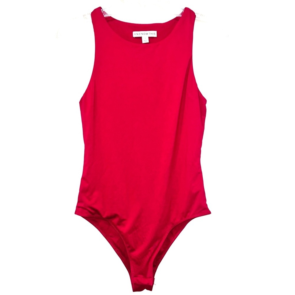 Raspberry tank Bodysuit - Picture 1 of 5